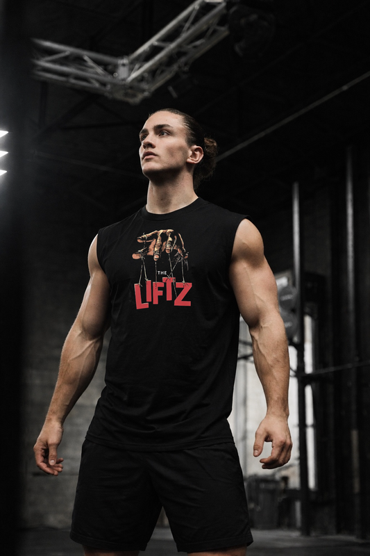 Black Half Cut-Off Oversized T-Shirt – “Let Me Distract You” | 240 GSM Premium Cotton | TheLiftz