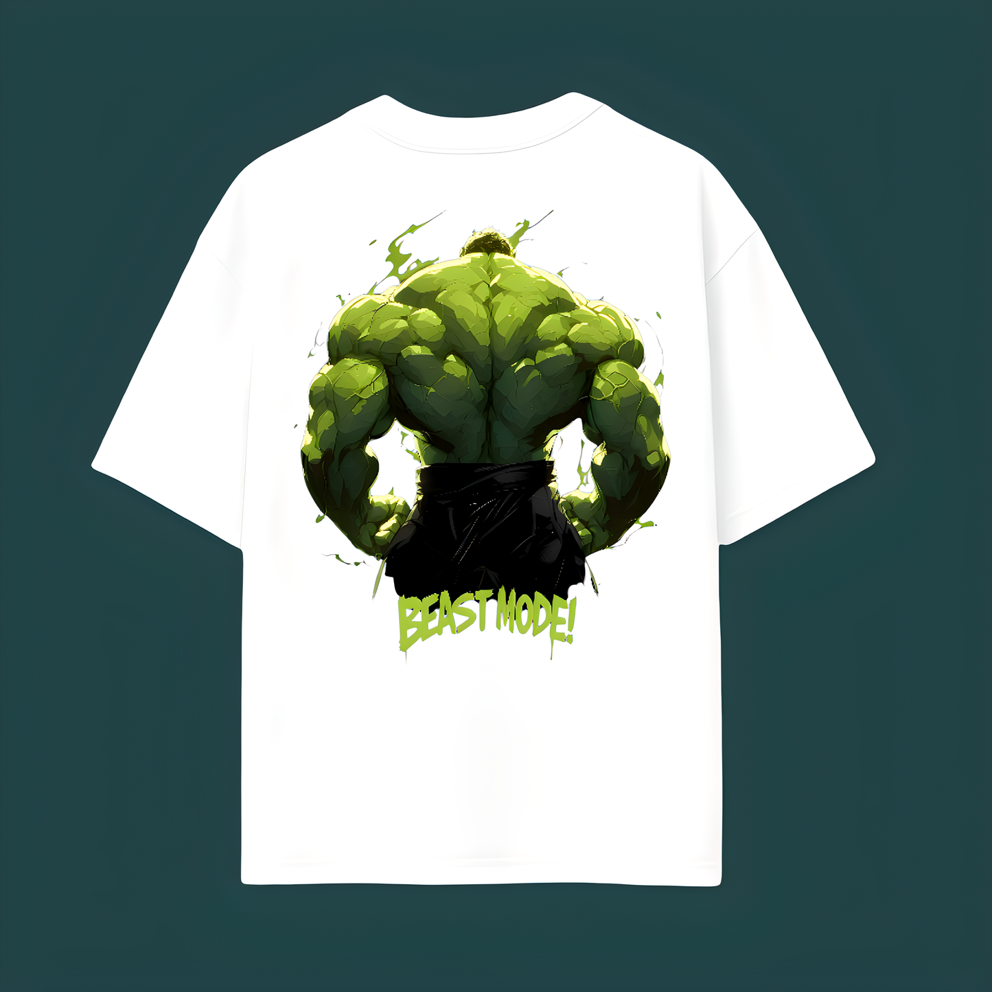 Hulk Drop‑Shoulder Tee – Premium 240 GSM 100% Cotton